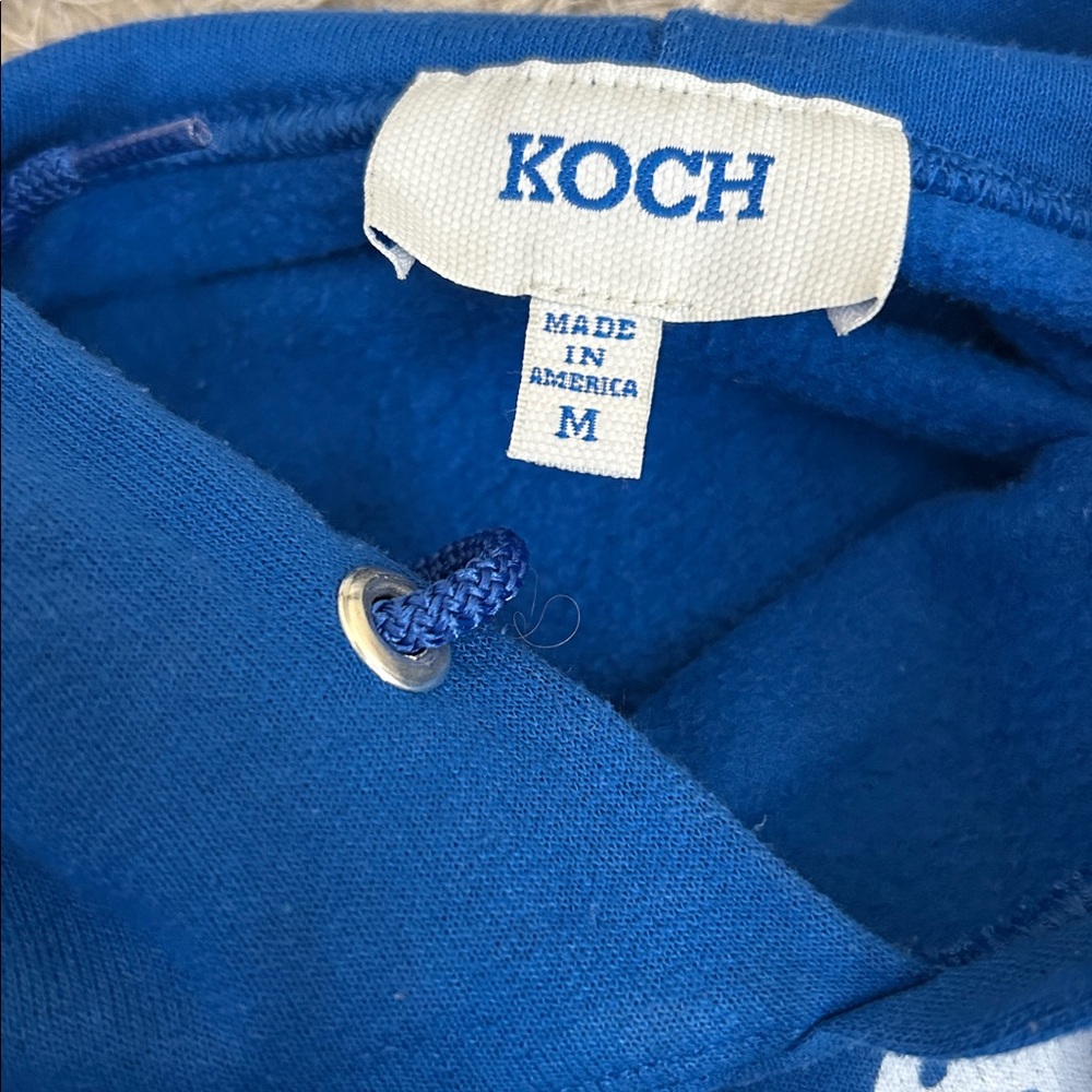 KOCH Blue Limited Edition Long Sleeve 1972 Pickleball Club Hoodie size M - Picture 7 of 11